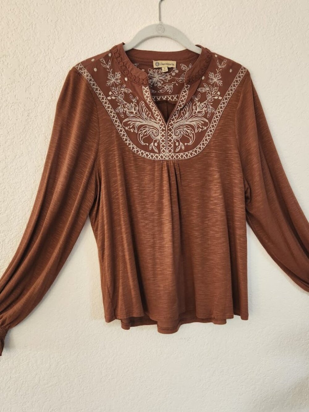 Democracy Embroidered Blouse